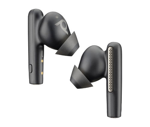 HP Poly Poly Voyager Free 60 UC Black Earbuds +BT700 USB-C Adapter +Basic Charge Case