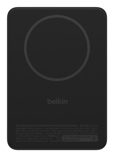 Belkin BPD011hqBK 5000 mAh Wireless charging Black