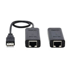 Tripp Lite B203-101-POC 1-Port USB over Cat5/Cat6 Extender Kit with Power over Cable - USB 2.0, Up to 164.04 ft. (50M), Black