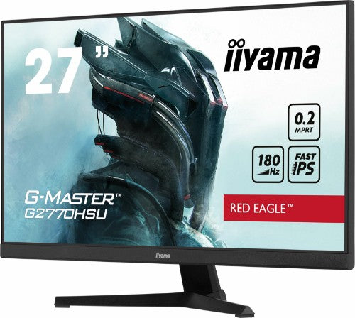 iiyama G-MASTER Unleash your full gaming potential with the Fast IPS G2770HSU Red Eagle