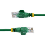 StarTech.com Cat5e Ethernet Patch Cable with Snagless RJ45 Connectors - 0.5 m, Green