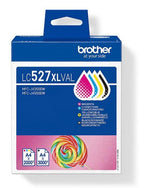 Brother LC-527XLVAL Ink cartridge multi pack Bk,C,M,Y high-capacity 3500pg + 3x2000 pg Pack=4 for Brother MFC-J 4350/6560/6975