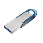 SanDisk Ultra Flair USB flash drive 64 GB USB Type-A 3.2 Gen 1 (3.1 Gen 1) Blue, Silver