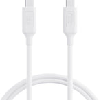 Juice JUI-CABLE-TYPEC-4.0-1M-RND-ECO-WHT USB cable USB4 Gen 2x2 USB C Blue, White