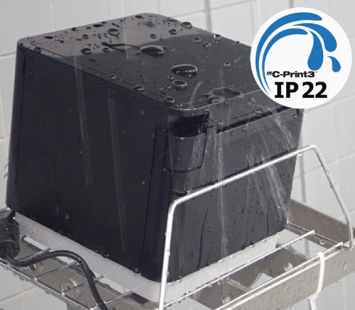 Star Micronics MCP31CBI BK E+U, mPOS Receipt Printer - 400mm/s Direct Thermal, 58/80mm paper width, Bluetooth, USB-C with Power Delivery for iOS / Android, Ethernet LAN, USB-A peripheral hub, CloudPRNT Next, Black Case, EU UK, 24VDC PS included