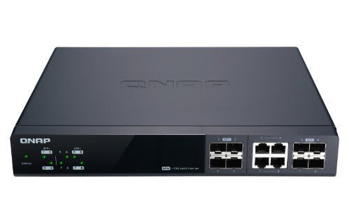 QNAP QSW-M804-4C network switch Managed 10G Ethernet (100/1000/10000) Black