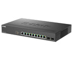 D-Link 10-Port Multi-Gigabit Smart Managed PoE+ Switch including 8 x 2.5G PoE & 2 x 10G SFP+
