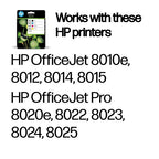 HP 6ZC74AE/912 Ink cartridge multi pack Bk,C,M,Y, 4x300 pages 17.08ml 8,3ml + 3x2,9ml Pack=4 for HP OJ Pro 8010/e/8020