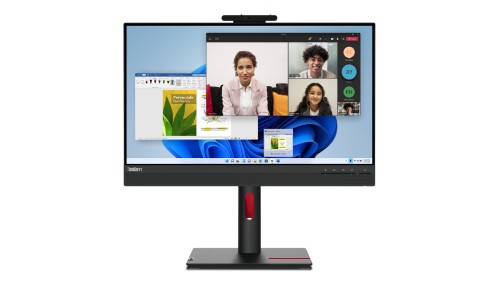 Lenovo ThinkCentre Tiny-In-One 24 Gen 5 computer monitor 60.5 cm (23.8") 1920 x 1080 pixels Full HD LED Touchscreen Black