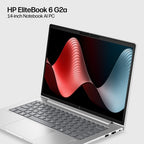 HP EliteBook 6 G2a 14 inch Notebook AI PC AMD Ryzen™ 7 PRO PRO 250 Laptop 35.6 cm (14") WUXGA 32 GB LPDDR5x-SDRAM 512 GB SSD Wi-Fi 6E (802.11ax) Windows 11 Pro Silver