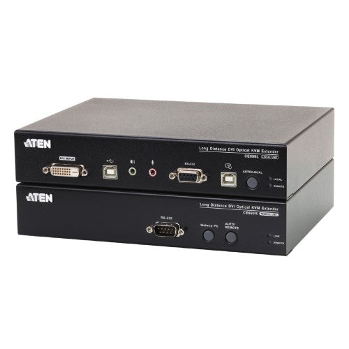 ATEN CE690 KVM switch Rack mounting Black