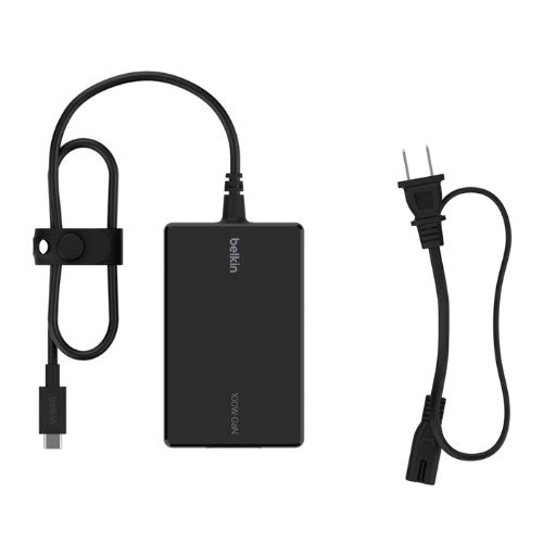 Belkin INC016GLBK mobile device charger Universal Black AC Fast charging Indoor