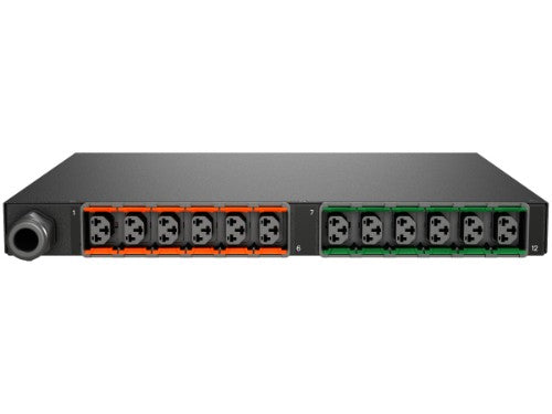 Vertiv Geist MGU5M1R6-12CF13-3PS6B2H10-S power distribution unit (PDU) 12 AC outlet(s) 0U Black