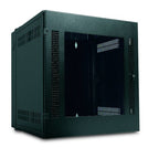 APC NetShelter 13U Wallmount Rack Cabinet Glass Door Double Hinged Server Depth