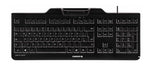 CHERRY KC 1000 SC keyboard USB AZERTY Belgian Black