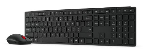 Lenovo 4X31S04814 keyboard Mouse included Office RF Wireless + Bluetooth German Black