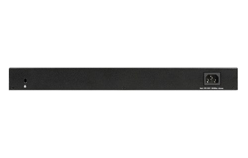 NETGEAR GS348 Unmanaged Gigabit Ethernet (10/100/1000) 1U Black