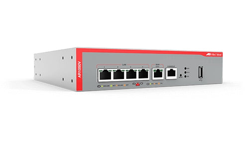 Allied Telesis AT-AR1050V-60 wired router Gigabit Ethernet Grey