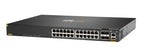 HPE Aruba Networking CX 6300F 24-port 1GbE Class 4 PoE and 4-port SFP56 Switch