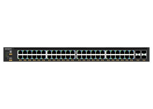 NETGEAR GSM4352 Managed L3 Gigabit Ethernet (10/100/1000) Power over Ethernet (PoE) 1U Black