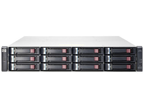 HPE MSA 1040 disk array Rack (2U) Black, Stainless steel