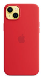 Apple iPhone 14 Plus Silicone Case with MagSafe - (PRODUCT)RED