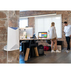 NETGEAR Orbi Pro Tri-Band Business WiFi System + 4x Orbi Pro Ceiling Add-on Satellite Tri-band (2.4 GHz / 5 GHz / 5 GHz) Wi-Fi 5 (802.11ac) White 4