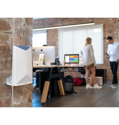 NETGEAR Orbi Pro Tri-Band Business WiFi System + 4x Orbi Pro Ceiling Add-on Satellite Tri-band (2.4 GHz / 5 GHz / 5 GHz) Wi-Fi 5 (802.11ac) White 4