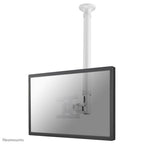 Neomounts FPMA-C100WHITE Monitor/TV mount ceiling 10-30" - h 79-129 cm