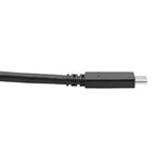 Tripp Lite U420-C03-G2-5A USB-C Cable (M/M) - USB 3.2, Gen 2 (10 Gbps), 5A (100W) Rating, USB-IF Certified, Thunderbolt 3 Compatible, 3 ft. (0.91 m)