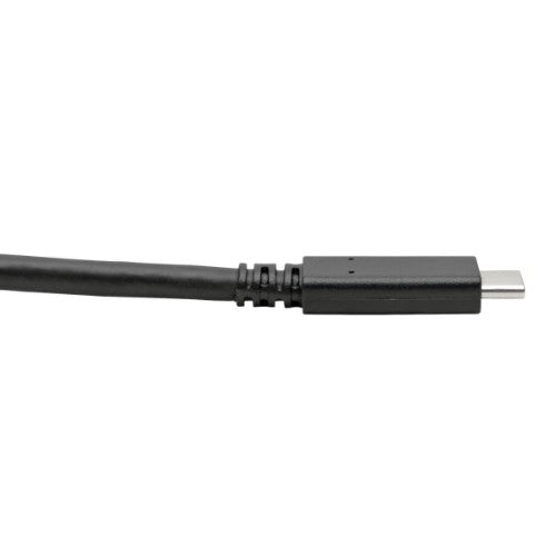Tripp Lite U420-C03-G2-5A USB-C Cable (M/M) - USB 3.2, Gen 2 (10 Gbps), 5A (100W) Rating, USB-IF Certified, Thunderbolt 3 Compatible, 3 ft. (0.91 m)