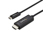 StarTech.com 10ft (3m) USB C to HDMI Cable - 4K 60Hz USB Type C to HDMI 2.0 Video Adapter Cable - Thunderbolt Compatible - Laptop to HDMI Monitor/Display - DP 1.2 Alt Mode HBR2 - Black