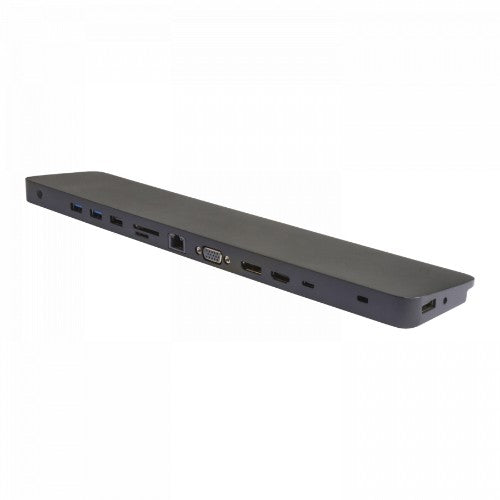 V7 DOCKUCPT01 laptop dock/port replicator Docking USB 3.2 Gen 1 (3.1 Gen 1) Type-C Black
