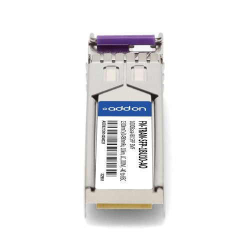 AddOn Networks FN-TRAN-SFP-1BU10-AO network transceiver module Fiber optic 1000 Mbit/s