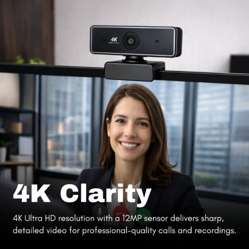 Origin Storage USB Webcam 4K Full HD