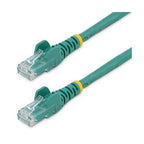 StarTech.com 100ft CAT6 Cable - Green CAT6 Ethernet Cable - Gigabit Ethernet Wire - 250MHz 100W PoE RJ45 UTP CAT 6 Network/Patch Cord Snagless - Individually Tested