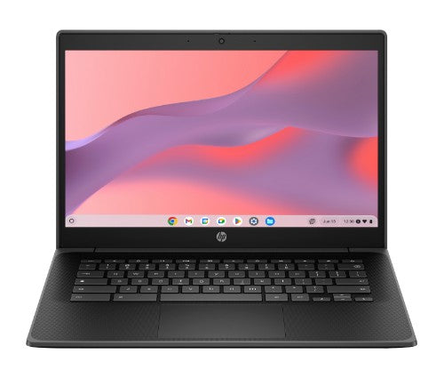 HP Fortis G1i 14 Chromebook Intel® N N150 35.6 cm (14") HD 8 GB LPDDR5x-SDRAM 64 GB eMMC Wi-Fi 6 (802.11ax) ChromeOS Black