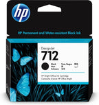 HP 3ED71A/712 Ink cartridge black 80ml for HP DesignJet T 200