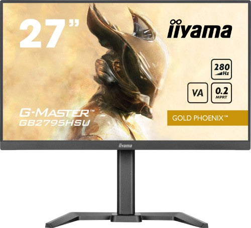 iiyama Control the game with the 27" GB2795HSU Gold Phoenix 280Hz VA monitor