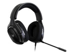 Acer Predator Galea 365 Gaming Headset with Control Box, 7.1 Surround Sound, Detachable Omnidirectional Mic, Ergonomic Ear Cups, Adjustable Headband, Black