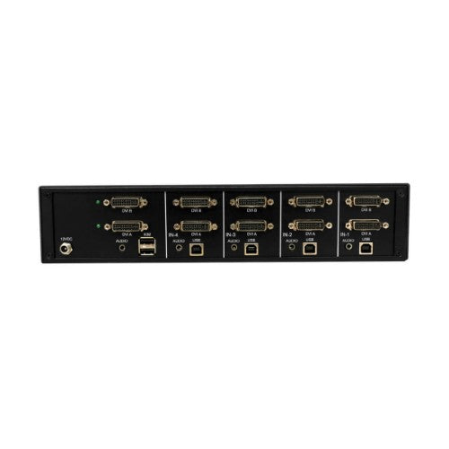 Tripp Lite B002-DV2A4-N4 Secure KVM Switch, 4-Port, Dual Head, DVI to DVI, NIAP PP4.0, Audio, TAA