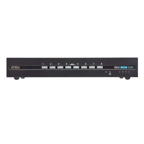 ATEN CS1188D4 KVM switch Rack mounting Black