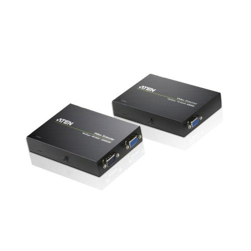ATEN VE150A AV extender AV transmitter & receiver Black