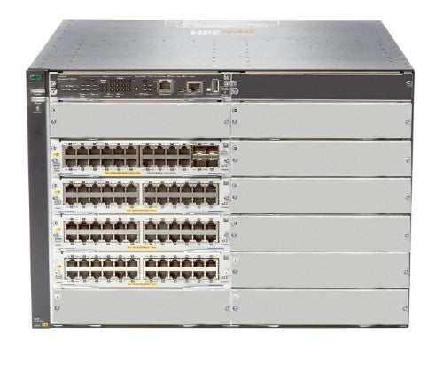 HPE Aruba Networking 5412R 92GT PoE+ and 4 port SFP+ (No PSU) v3 zl2 Switch