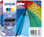 Epson C13T17G64010/406 Ink cartridge multi pack Bk,C,M,Y 8,7ml + 3x6ml Pack=4 for Epson  WF-3920