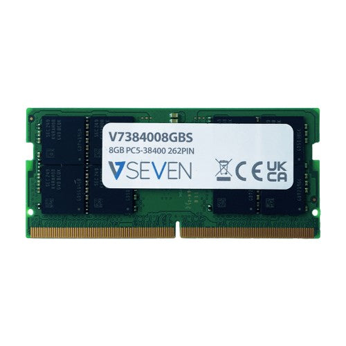 V7 V7384008GBS memory module 8 GB 1 x 8 GB DDR5 4800 MHz