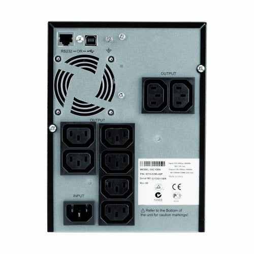 Eaton 5SC1000IBS uninterruptible power supply (UPS) Line-Interactive 1 kVA 700 W 8 AC outlet(s)