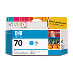 HP C9452A/70 Ink cartridge cyan 130ml for HP DesignJet Z 2100/5200/5400