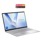 ASUS Vivobook 15 X1504VA-BQ2889W Intel Core 5 120U Laptop 39.6 cm (15.6") Full HD 16 GB DDR4-SDRAM 512 GB SSD Wi-Fi 6 (802.11ax) Windows 11 Home Silver