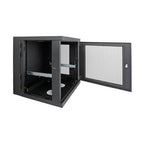 Tripp Lite 4POSTRAILKITWM SmartRack 4-Post 1U Universal Adjustable Shelf Kit for Wall-Mount Racks